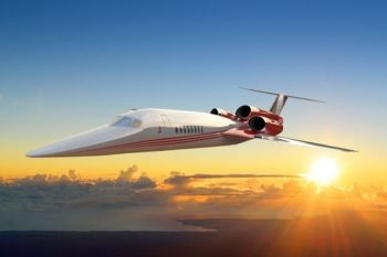 Cum va arata primul avion supersonic privat: distanta dintre New York si Londra, parcursa in numai patru ore si jumatate