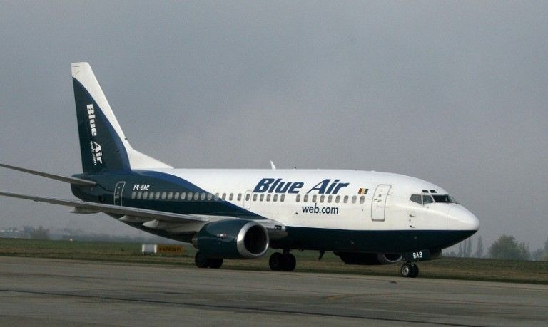 Blue Air a introdus orarul de vara 2014