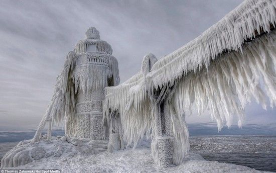 America inghetata: Galerie foto spectaculoasa