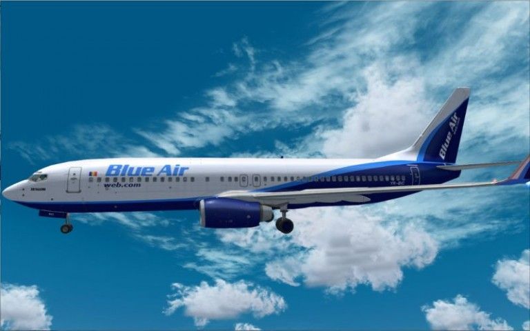 BlueAir redeschide cursa Bucuresti-Torino