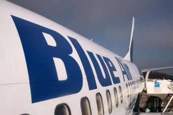 Blue Air a extins limita de greutate a bagajului de mana acceptat gratuit in cabina