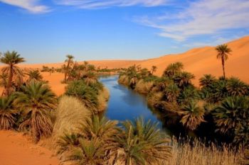 Salba de lacuri din Sahara - au apa de cinci ori mai sarata ca marea (GALERIE FOTO) - foto 3