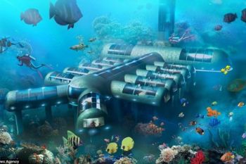 Primul hotel subacvatic din lume va fi un complex luxos, care poate fi mutat in caz de pericol